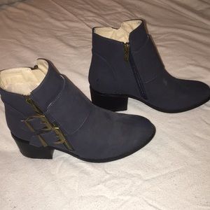 M & L Double Buckled ZIP Booties